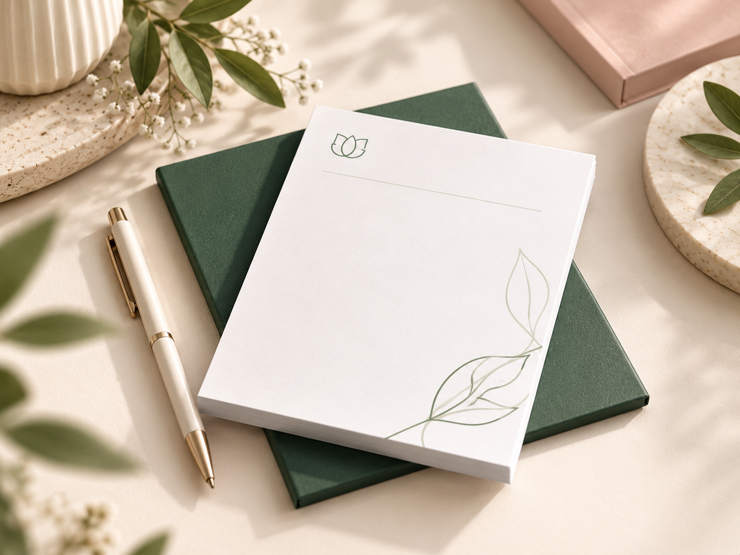 Blocos e receituários personalizados