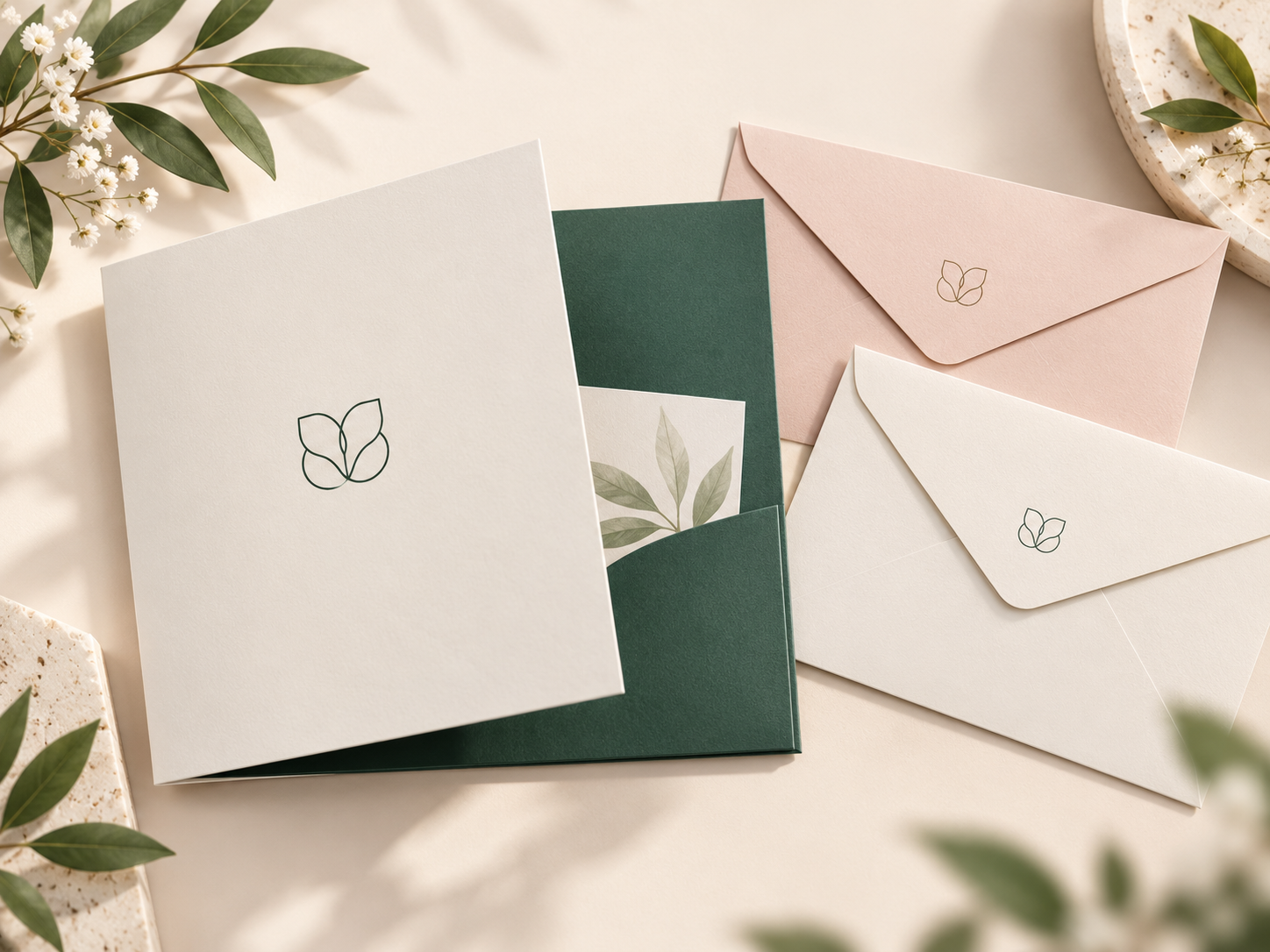 Pastas e envelopes personalizados